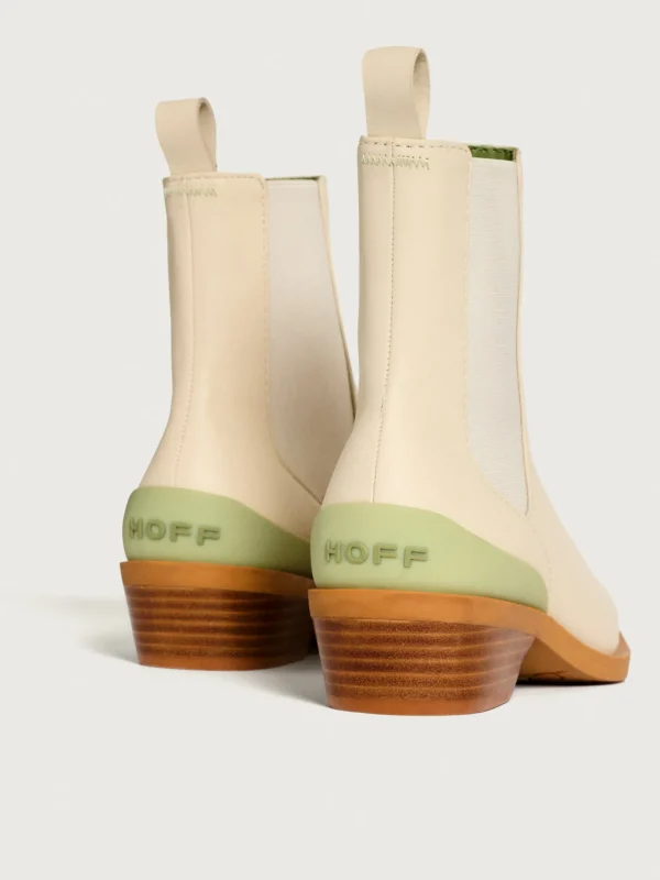 New HOFF COWBOY-STIEFELETTE RODEO OFF WHITE