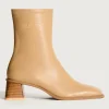 Outlet HOFF DATE BEIGE STIEFELETTE MIT ABSATZ