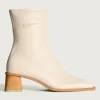 Shop HOFF DATE OFF WHITE STIEFELETTE MIT ABSATZ