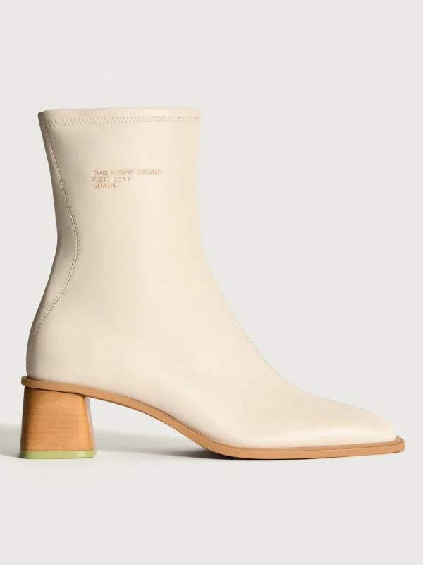 Shop HOFF DATE OFF WHITE STIEFELETTE MIT ABSATZ