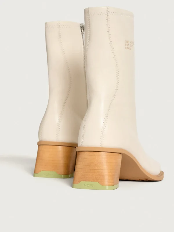 Shop HOFF DATE OFF WHITE STIEFELETTE MIT ABSATZ