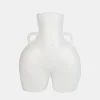 Flash Sale HOFF LOVE HANDLES VASE WHITE