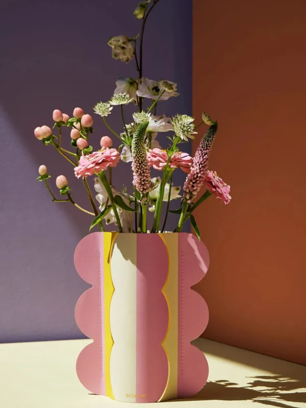 Best Sale HOFF MINI PAPER VASE RIVIERA WAVE