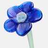 Fashion HOFF MOUTHBLOWN CRYSTAL FLOWER BLUE