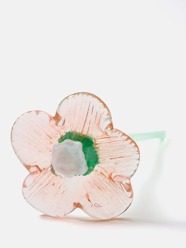 Cheap HOFF MOUTHBLOWN CRYSTAL FLOWER CREAM
