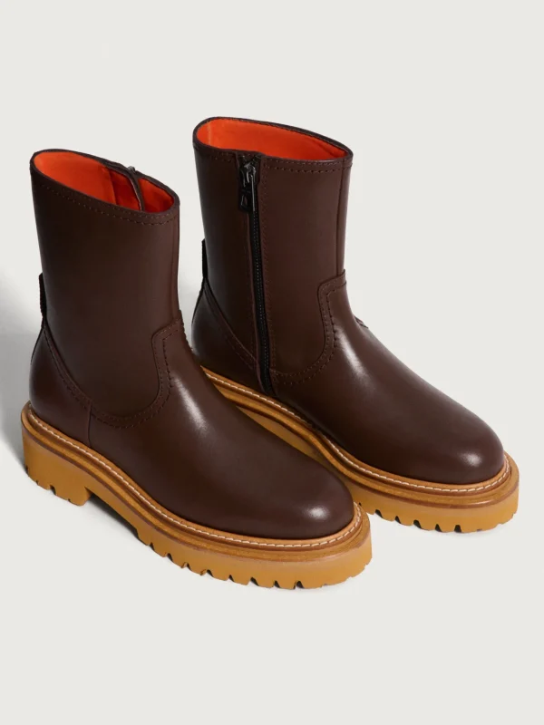 Fashion HOFF OFFICE BRAUN LEDERSTIEFEL