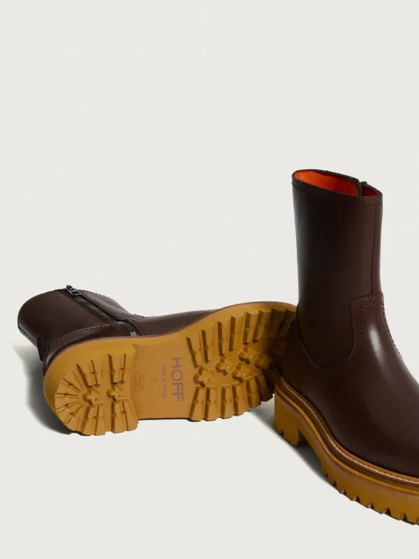 Fashion HOFF OFFICE BRAUN LEDERSTIEFEL