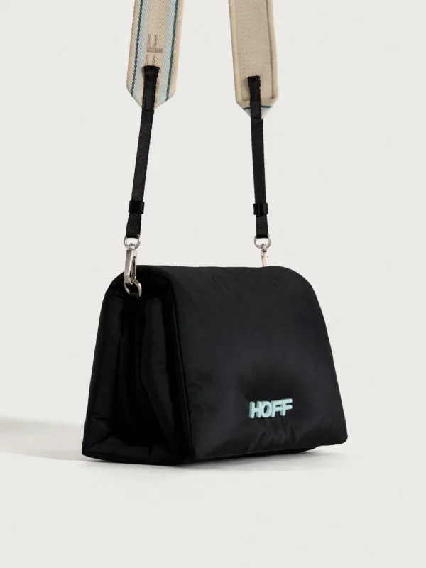 New HOFF SCHULTERTASCHE EVEREST NYLON SCHWARZ